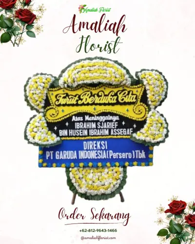 Papan Bunga Duka di Tuwed